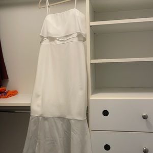 Aiden Mattox White Cocktail Dress